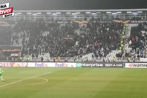 PARTIZANOVCI NAPUSTILI MEČ SA ASTANOM: Ovaj stadion više nije mesto za navijače Partizana! Potresi u Humskoj VIDEO
