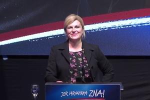 KOLINDA ZVUČALA KAO DA JE PIJANA: Ovo su 5 njenih najluđih izjava sa predizbornog skupa u Osijeku! (VIDEO)