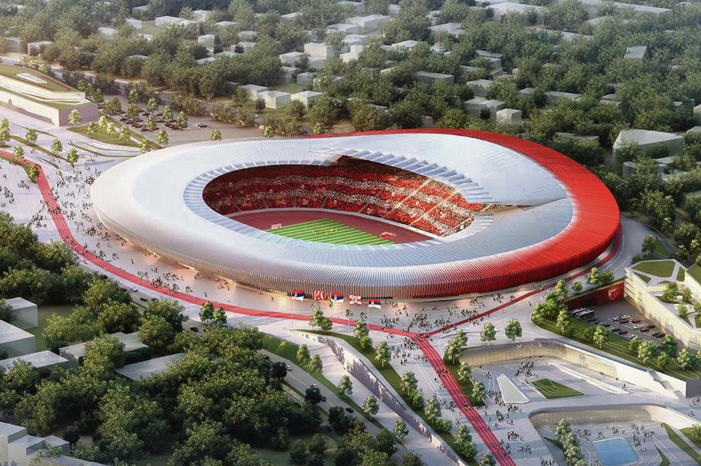 EKSKLUZIVNO! SVEMIRSKA MARAKANA: Ovako će izgledati novi Zvezdin stadion (FOTO)