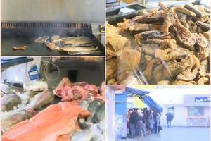 LUDNICA NA PIJACAMA, OPSADNO STANJE: Ispred ribarnica redovi, najviše se prodaju šaran, pastrmka i oslić (VIDEO)