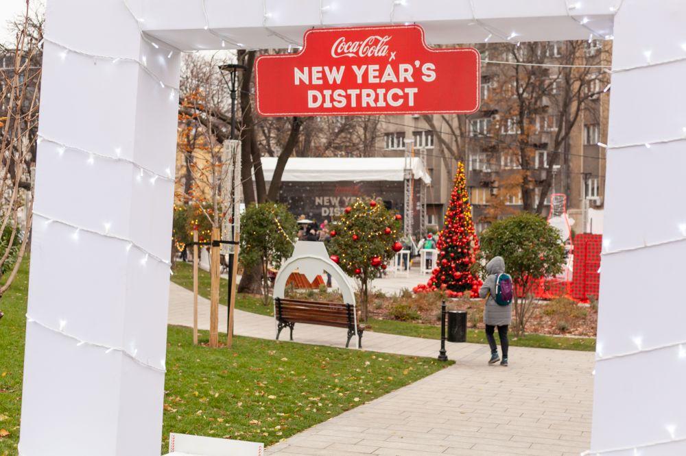 Coca-Cola x New Year's District: ne propustite čarobni vikend na jedinstvenom prazničnom festivalu u Beogradu