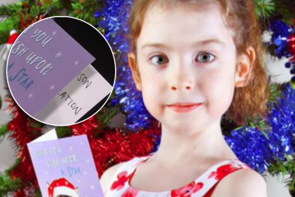 JEZIVO! ZATVORENICI IZ ŠANGAJA POSLALI TAJNU PORUKU: Devojčica iz Londona kupila božićnu čestitku, u njoj je pisalo OVO!