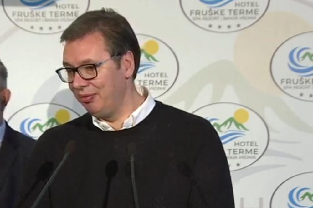 VUČIĆ OBIŠAO HOTEL FRUŠKE TERME: Građani neće morati da idu u slovenačke, mađarske banje! Uradićemo put do Iriškog venca