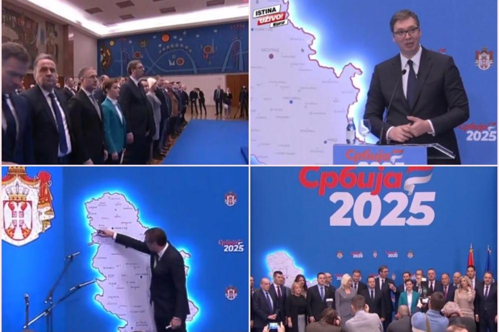 KURIR TV UŽIVO SRBIJA 2025 Vučić: Teške mere ali lekovite, 2025. prosečna plata 900 evra! Crtao i koridor Vožd Karađorđe