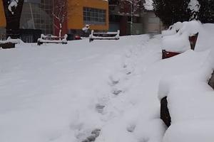 SREBRENICA ZAVEJANA: Sela odsečena, meštani zaglavljeni, a sneg samo pada (FOTO, VIDEO)
