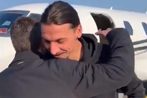 HRVAT DOČEKAO IBRU U MILANU: Boban i Zlatan na aerodromu razgovarali na srpskom jeziku! Evo šta su pričali (VIDEO)