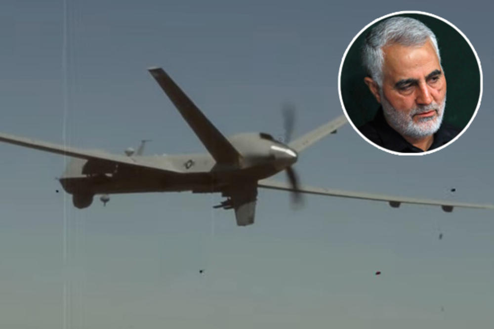 MOĆNA MAŠINA ZA UBIJANJE: Ovo je nečujni dron kojim je likvidiran iranski general, rakete potpuno samelju metu! (VIDEO)