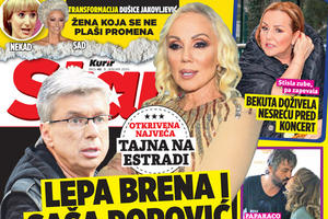 DANAS POKLON U KURIRU! OTKRIVENA NAJVEĆA TAJNA NA ESTRADI: Lepa Brena i Saša Popović bili u vezi!