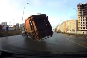 OVO JE VREME PAKLENIH ĐUBRETARA! Punim gasom uleteli kamionom na glavni put i napravili rusvaj! (VIDEO)