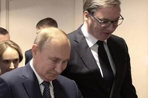 PRIJATELJSKI I SA OSMEHOM! Vučić se sreo sa Putinom u Istanbulu! Evo kako je prošao susret predsednika (FOTO)