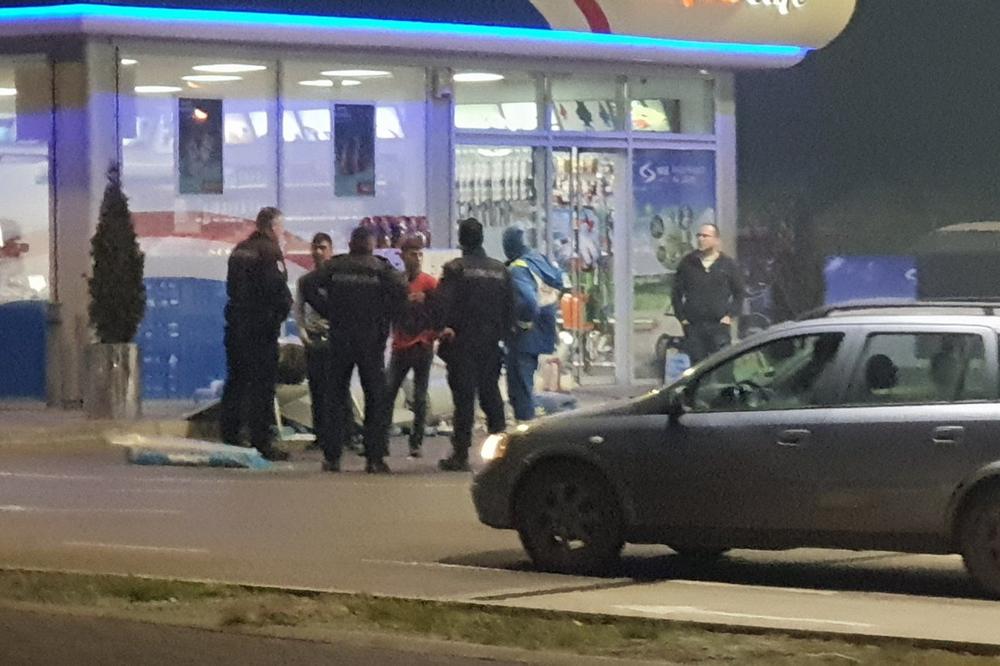 NISU IMALI PREČA POSLA: Huligani polupali benzinsku pumpu kod Čačka! RUŠILI SVE PRED SOBOM (FOTO)