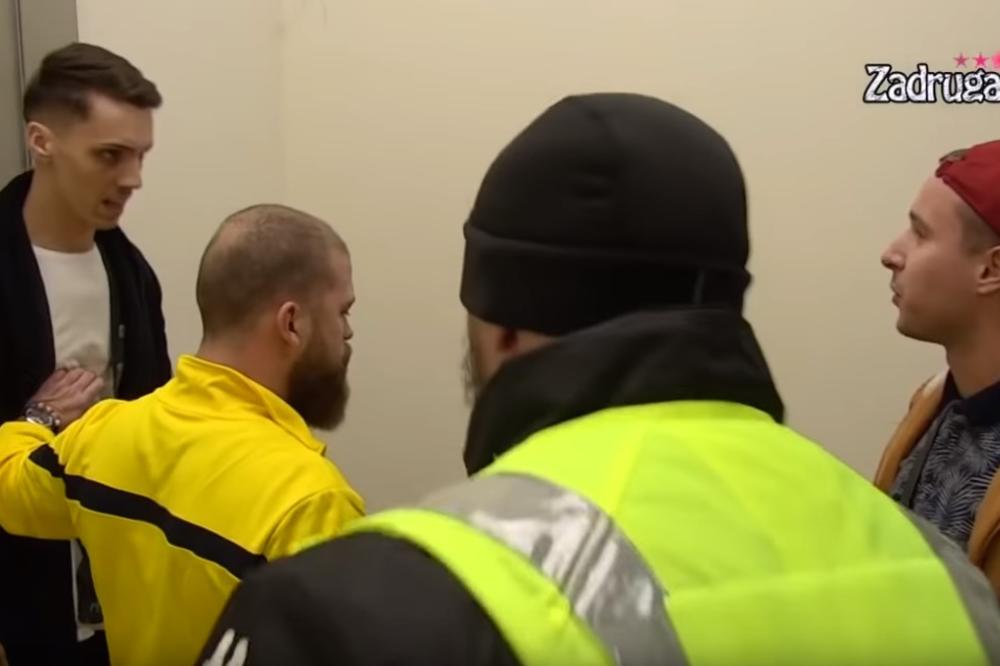 ŠTA MAFIJAŠ, ŠTA SE K*RČIŠ! Obezbeđenje uletelo da spreči TUČU! HAOS! (VIDEO)