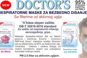 Maske za zaštitu od aerozagađenja od subote dostupne u apotekama Lilly drogerie