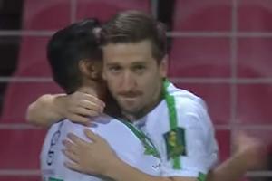 MARIN JE BLAGO AL AHLIJA: Doskorašnji kapiten Zvezde posle samo 2 minuta u igri dao prvenac za polufinale Kupa (VIDEO)