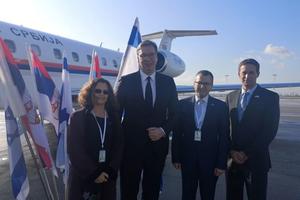 VUČIĆ DOPUTOVAO U JERUSALIM: Sutra zvanični sastanak sa predsednikom Izraela Ruvenom Rivlinom