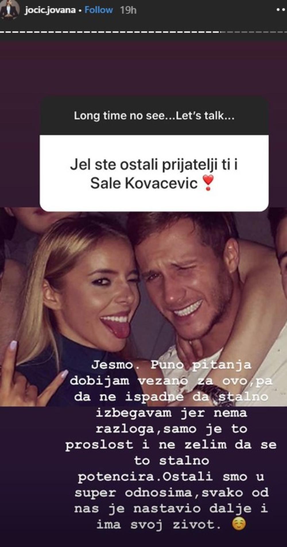 Jovana Jocić, Saša Kovačević