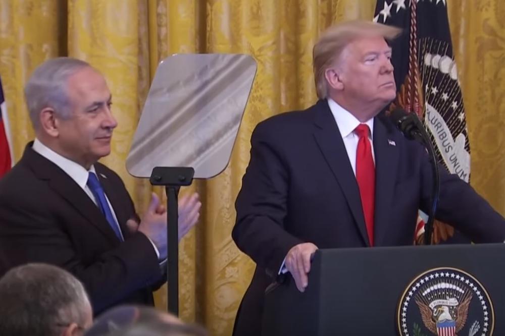 ŠOK! TRAMP PALESTINCIMA NUDI DRŽAVU: Predsednik SAD otkrio dil veka za Bliski istok! (VIDEO)