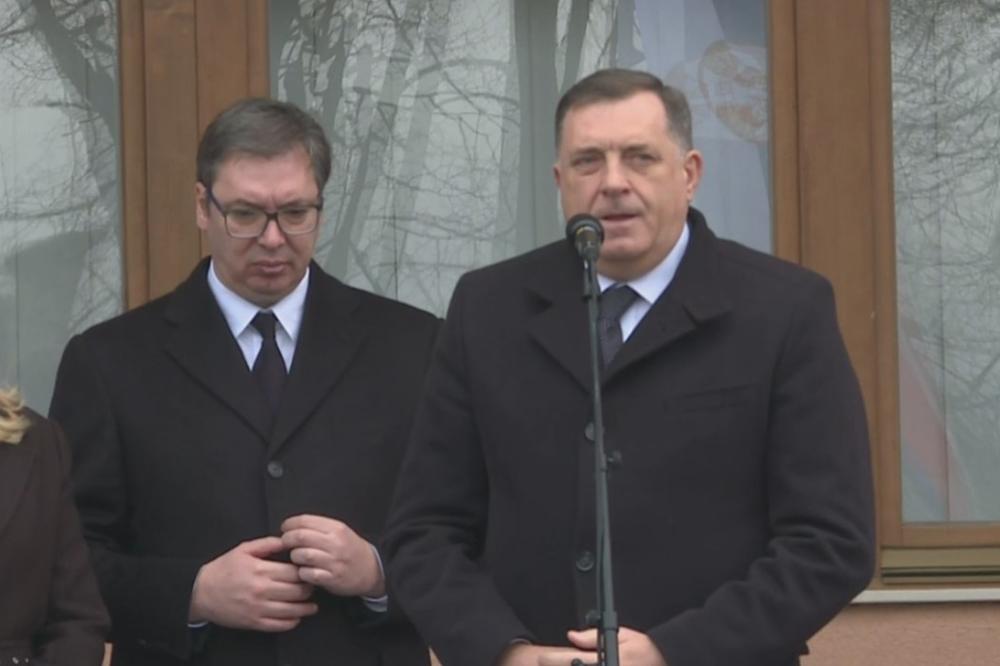 MILORADU DODIKU NOĆAS PREMINUO OTAC: Uprkos porodičnoj tragediji dočekao Vučića u Drvaru