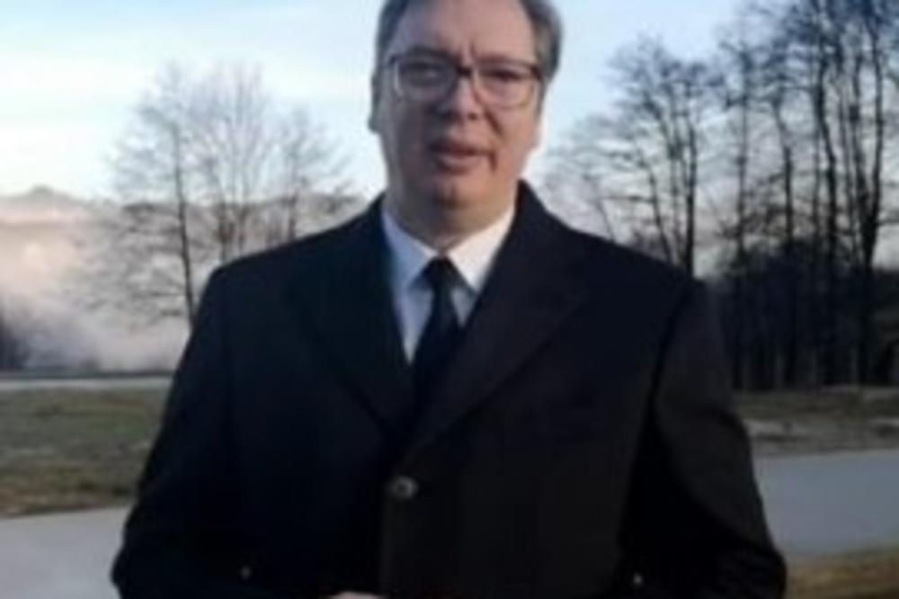 VUČIĆ OBIŠAO DEDOVINU: Prdsednik Srbije posetio Čipuljić, očevo rodno mesto!