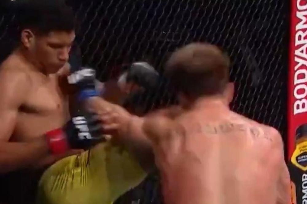 NOKAUT NA UFC DEBIJU: Brazilac kolenom uspavao protivnika (VIDEO)
