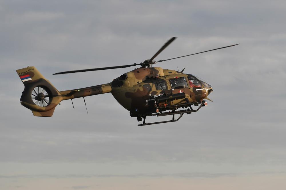 REDOVNA LETAČKA OBUKA: Helikopteri Vojske Srbije sutra nad Beogradom