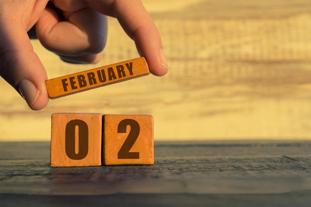 Februar, datum