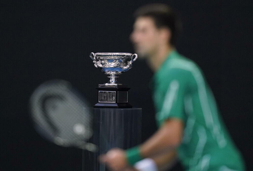 Novak Đoković, trofej, Australijan Open, Melburn