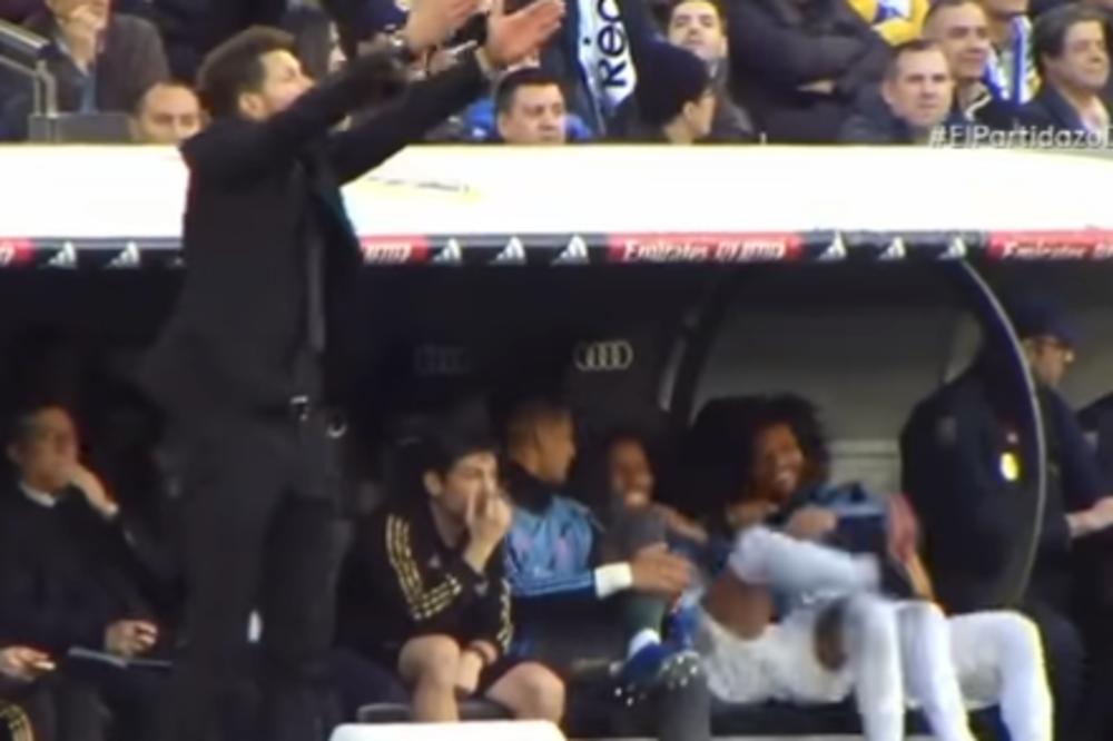 OVO JE TOTALNI HIT! Igrači Reala se sprdali sa Simeoneom (VIDEO)