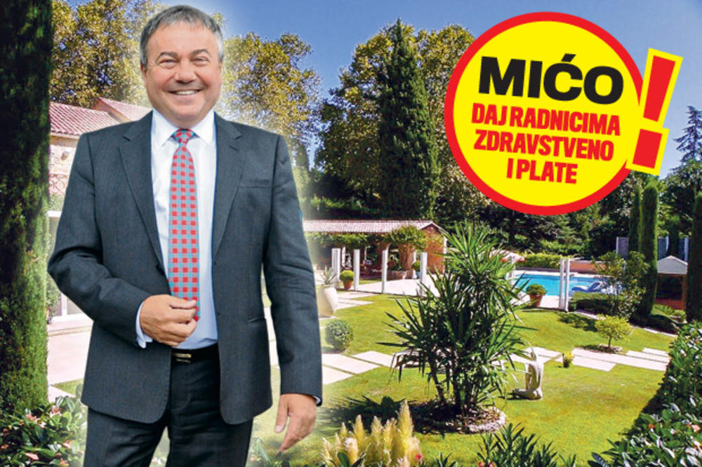 MIĆA MEGATREND ZARADIO 314 MILIONA, A ZAPOSLENIMA NE DA NI ZA HLEB I LEKOVE! Jovanović profitira, a još bolje OTIMA!