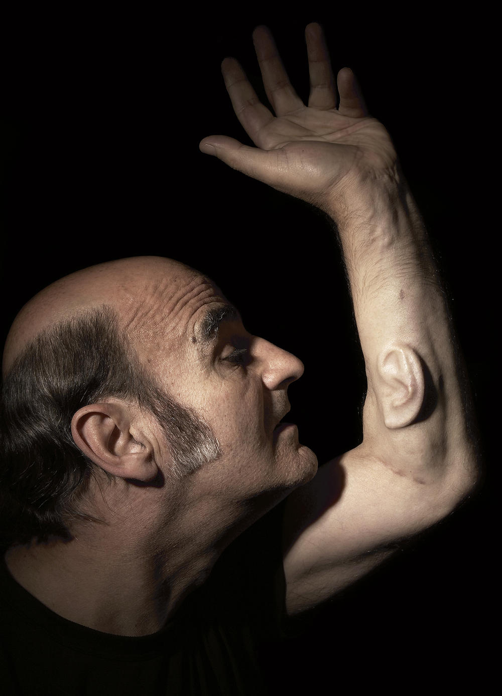 Ear on Arm Stelarc - Photographer- Dean Winter
