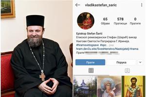 SRPSKA CRKVA U KORAK SA SAVREMENOM TEHNOLOGIJOM: Moderni vladika Stefan širi veru na Instagramu
