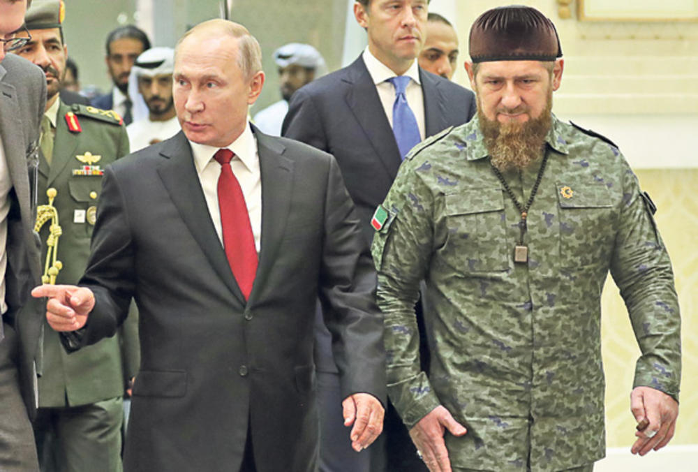 Na Zapadu uvek  osumnjičeni  za političke  likvidacije... Vladimir Putin i  Ramzan Kadirov