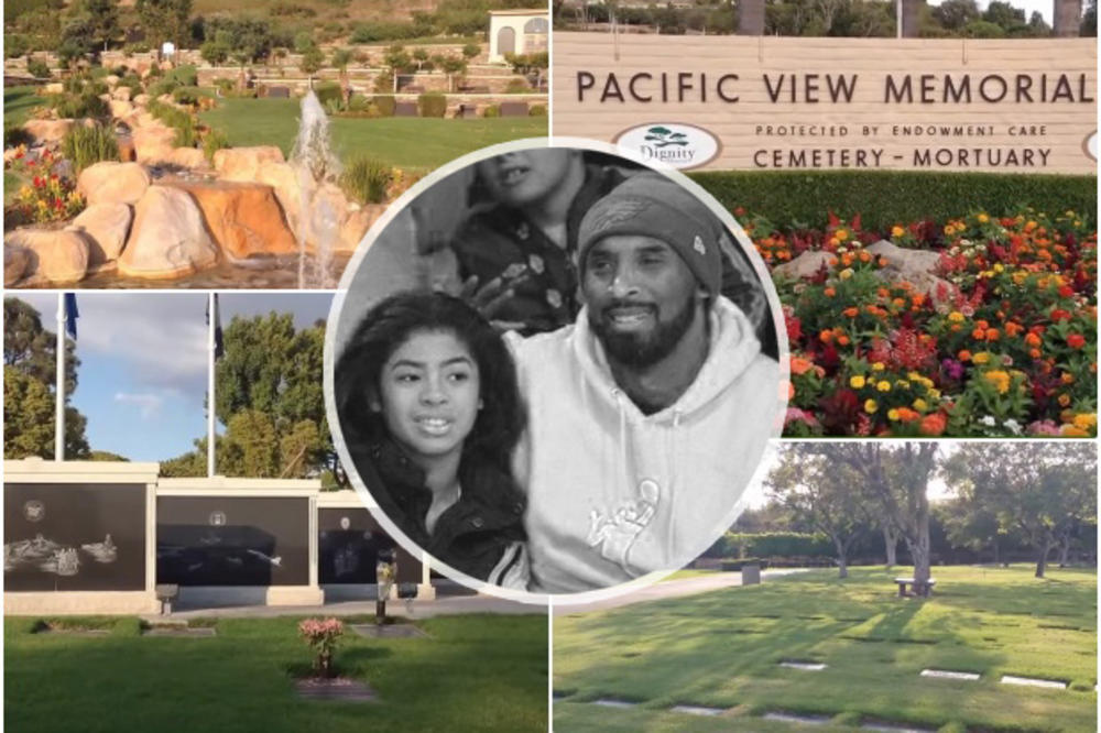 VEČNA KUĆA MNOGIH POZNATIH AMERIKANACA: Kobi i Đijana Brajant počivaju u Memorijalnom parku "Pacific View" (VIDEO)