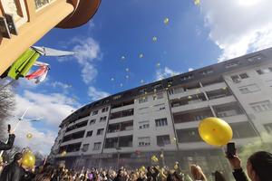 NEK POBEDNIK BUDE DETE! Održan skup za podršku dece obolele od raka, baloni simbolično pušteni u nebo! FOTO