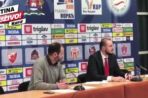 BIRALI SMO LOŠA REŠENJA! Zarić: Čestitam ekipi Partizana plasman u finale Kupa! KURIR TV