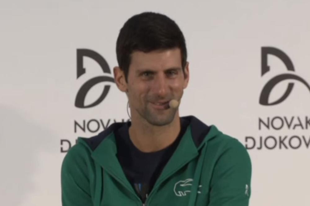 BILO JE KVALITETNO ZEZANJE: Novak otkrio kako je zaigrao tenis sa klincima ispred zgrade! KURIR TV