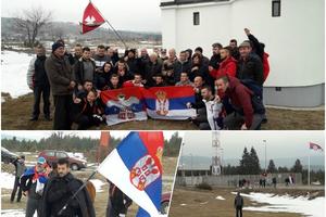 DOMAĆINSKI DOČEK HEROJA HODOČASNIKA PRED CRNOM GOROM: Zdravica za Maraša i Ajkovića u selu Ranče (FOTO)