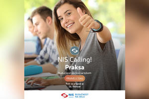 Prijava za NIS Calling studentsku praksu u NIS-u do 26. februara