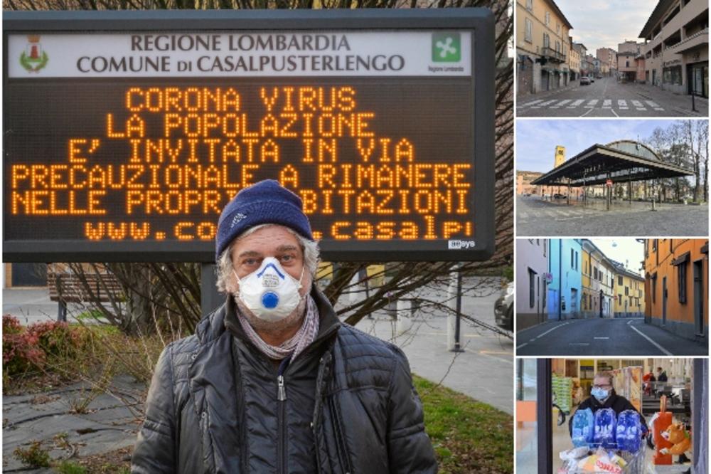 ZARAZA U ITALIJI KRENULA OD JEDNOG ČOVEKA, NIKO NE ZNA KAKO: Gradovi opusteli, svi zatvoreni u kućama, maske rasprodate!