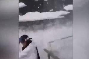 STRAVIČAN PRIZOR SA KOPAONIKA! Odjednom prava snežna apokalipsa, turista snimao pa POBEGAO GLAVOM BEZ OBZIRA VIDEO