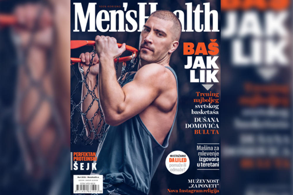 NOVI BROJ MAGAZINA MEN'S HEALTH: Dušan Domović Bulut otkriva šampionske taktike