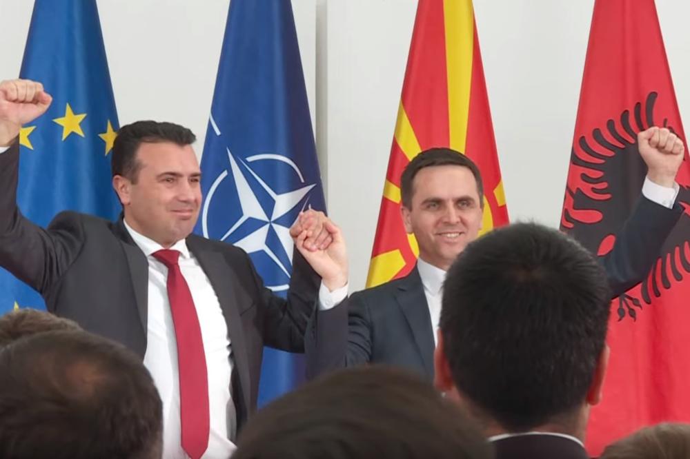 OVO DOSAD NIJE VIĐENO U MAKEDONIJI: Zaev i Kasami idu zajedno na izbore, prva makedonsko-albanska koalicija! (VIDEO)