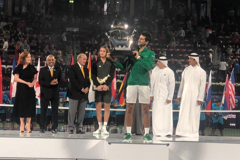 NOLE JE KRALJ DUBAIJA! Đoković pokorio UAE i nastavio pobedonosni niz u 2020. godini