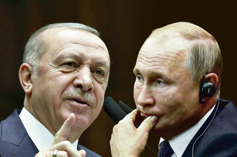 NAPETOST IZMEĐU TURSKE I RUSIJE! Erdogan poručio: Putine, skloni se s puta!