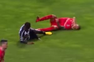 STRAVIČNA SCENA: Igrač pao na zemlju i ostao nepomično da leži (VIDEO)