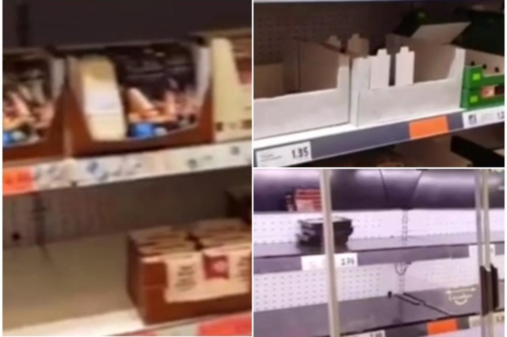 FRANCUZI SE PLAŠE DA NE OSTANU GLADNI: Pogledajte kako u podne izgledaju pariske prodavnice zbog koronavirusa! (VIDEO)