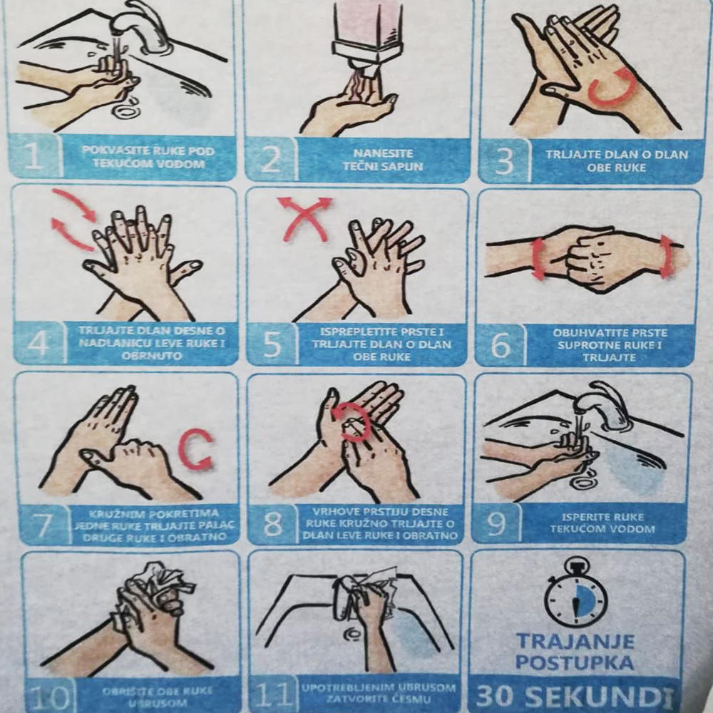 pranje ruku, pravila, higijena, higijena ruku
