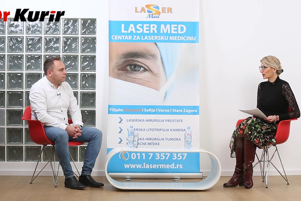 Dr Kurir sa Dr Ilijom Kalčevim: O najsavremenijoj metodi lečenja hiperplazije prostate (KURIR TV UŽIVO)