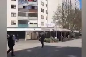 U ZAGREBU SE APLAUDIRALO ZA SVE KOJI SE BORE PROTIV KORONE: Građani su tačno u podne izašli na terase (VIDEO)