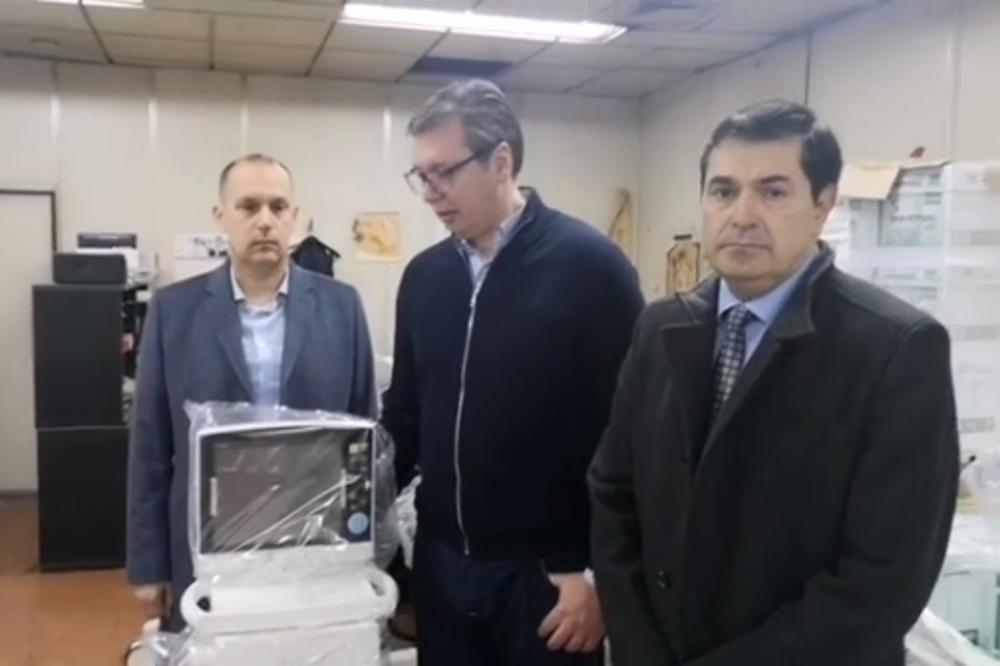 VIDEO PORUKA PREDSEDNIKA VUČIĆA: Nastavljamo da nabavljamo respiratore, stiže još 16!